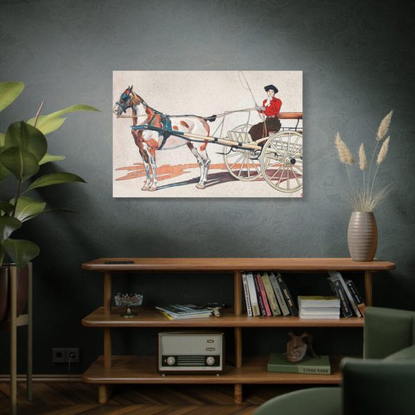 91638-704.jpg A Kentucky Breaking Cart by Edward Penfield Standard Canvas
