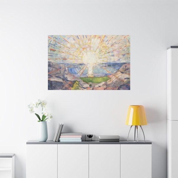 91638-712.jpg Edvard Munch's Solenintro Standard Canvas