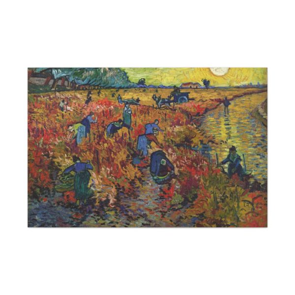 91638-736.jpg Vincent van Gogh's The Red Vineyard Standard Canvas