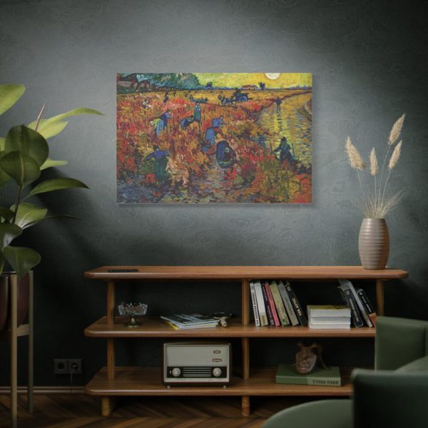 91638-739.jpg Vincent van Gogh's The Red Vineyard Standard Canvas