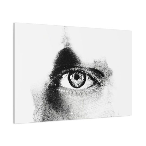 91638-757.jpg Eye Black and White Standard Canvas