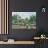 91638-768.jpg The Artist's Garden Camille Pissarro Standard Canvas