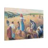 91638-769.jpg The Gleaners by Camille Pissarro Standard Canvas