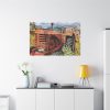 91638-783.jpg Old Antique Abandoned Tractor Standard Canvas