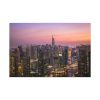 View of City Lit Up at Night Standard Canvas