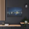 91638-98.jpg Dubai Skyline During Night Time Standard Canvas