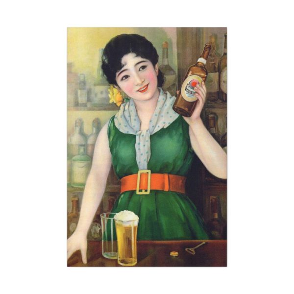 91655-101.jpg Asahi Beer Woman Standard Canvas