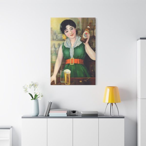 91655-102.jpg Asahi Beer Woman Standard Canvas