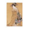 91655-136.jpg Japanese Woman with Dragon obi by Mihata Jōryū Standard Canvas