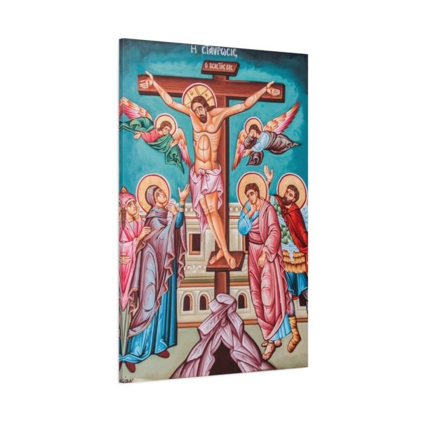 91655-180.jpg Jesus Christ Crucifixion Standard Canvas