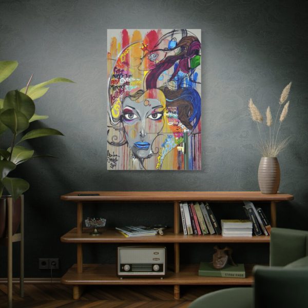 Beautiful Street Art Standard Canvas