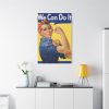 91655-222.jpg "We Can Do It!", also called "Rosie the Riveter" Standard Canvas