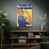 91655-224.jpg "We Can Do It!", also called "Rosie the Riveter" Standard Canvas