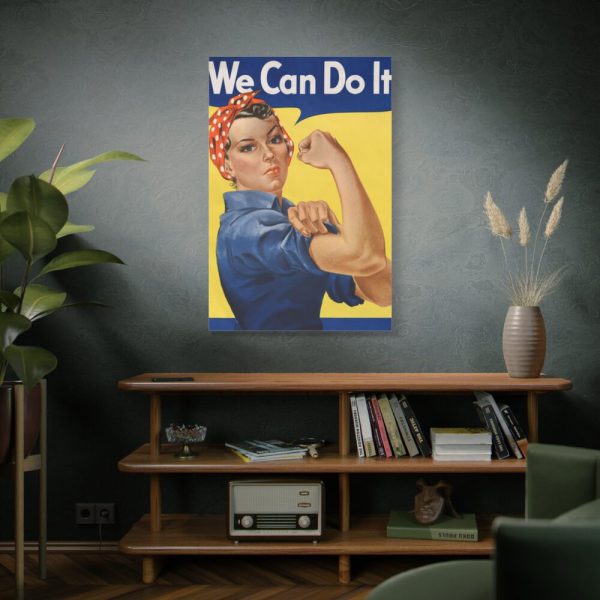 91655-224.jpg "We Can Do It!", also called "Rosie the Riveter" Standard Canvas