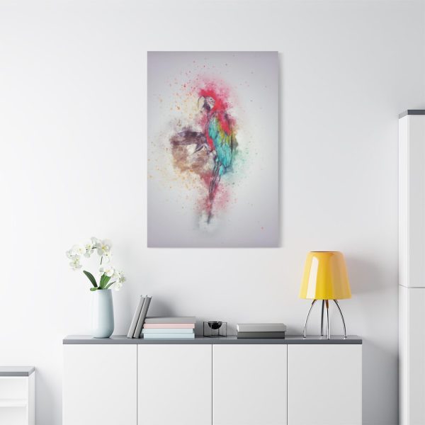 91655-232.jpg Parrot and Colors Standard Canvas