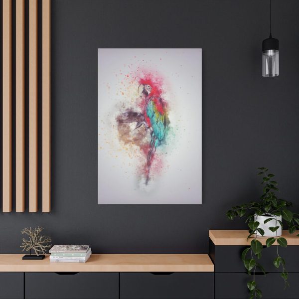 91655-233.jpg Parrot and Colors Standard Canvas