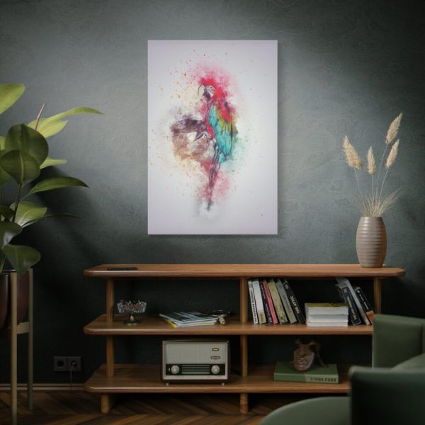 91655-234.jpg Parrot and Colors Standard Canvas