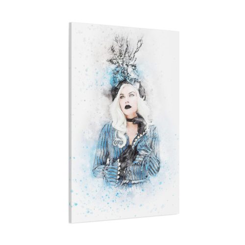 91655-235.jpg Vintage Style Girl Standard Canvas