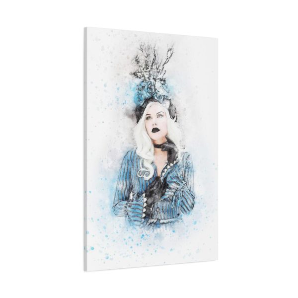 91655-235.jpg Vintage Style Girl Standard Canvas
