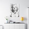 Marilyn Monroe Picture Drawing Standard Canvas