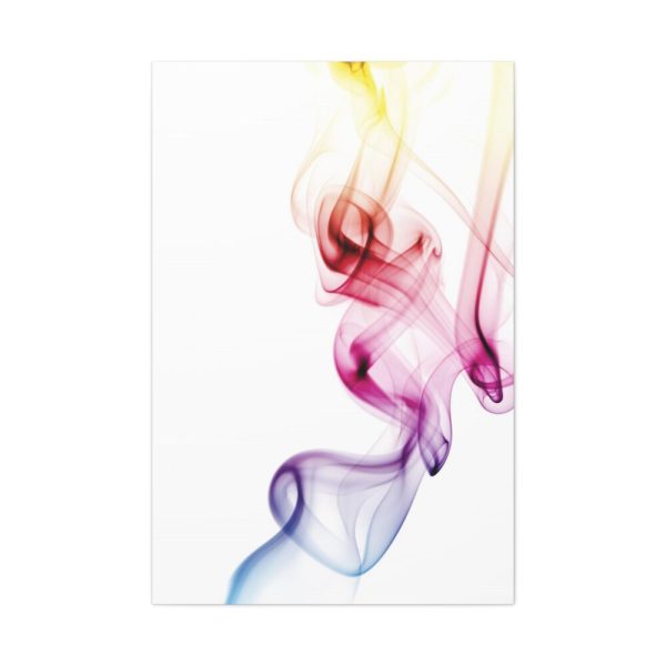 91655-61.jpg Colorful Smoke Framed Canvas