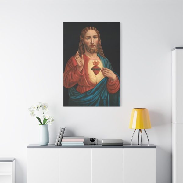 Heart of Jesus Standard Canvas