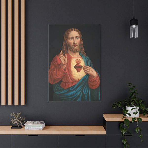 Heart of Jesus Standard Canvas