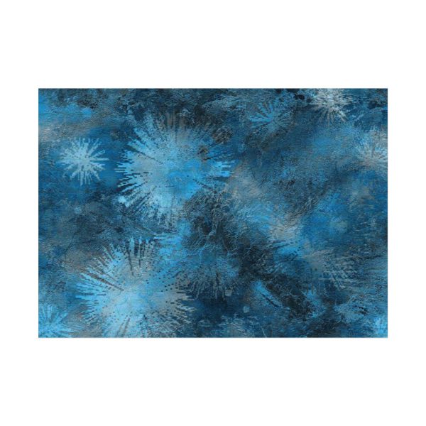 92368-20.jpg Аrt Painting Blue Blob Poster