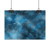 92368-21.jpg Аrt Painting Blue Blob Poster