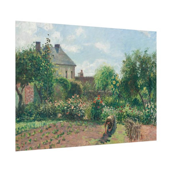 92368-32.jpg The Artist's Garden Camille Pissarro Poster