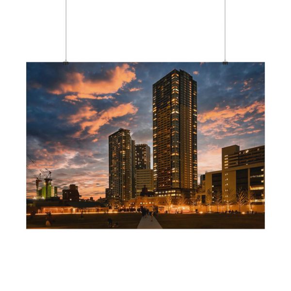 92408-106.jpg Ikebukuro Tokyo Sunset Poster