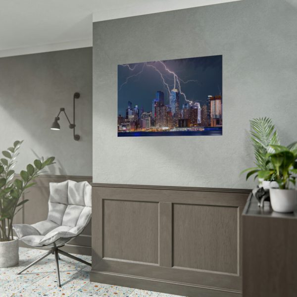 92408-139.jpg New York City Lightning Storm Poster