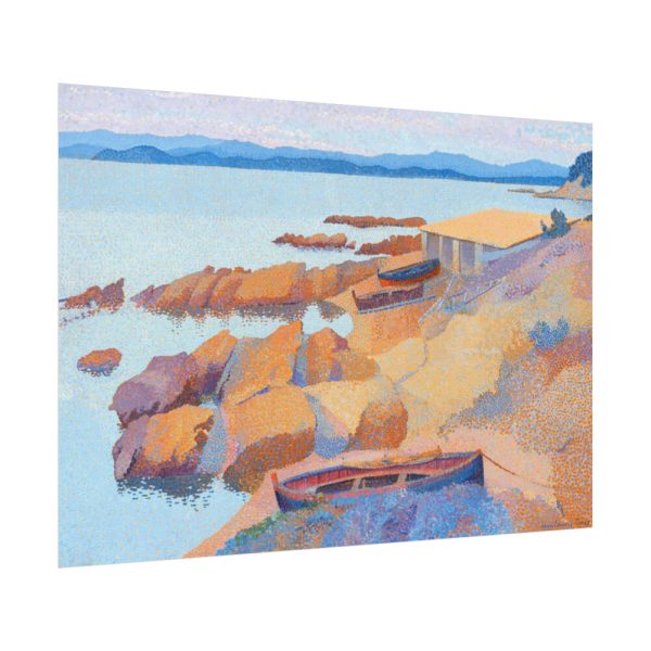 Calanque des Antibois by Henri-Edmond Cross Poster
