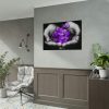 92408-199.jpg Purple Flowers in Hands Poster