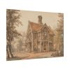 A Lodge at Cassiobury by William Henry Hunt Poster