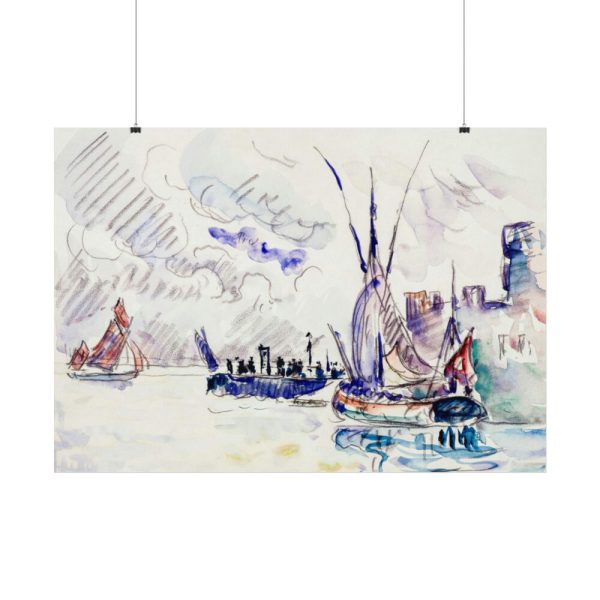 92408-266.jpg La Rochelle by Paul Signac Poster