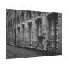 92408-282.jpg Black and White Shot of Bike Poster