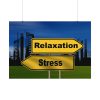 92408-31.jpg Relaxation vs Stress City Poster
