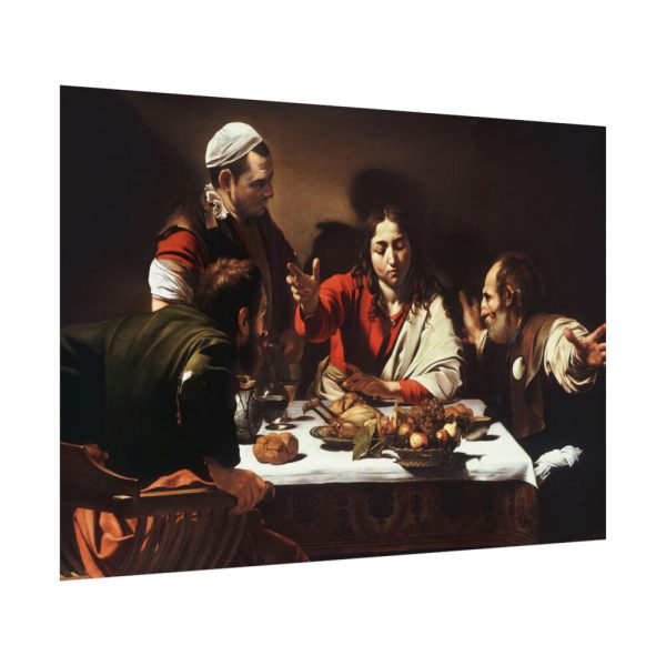 92408-317.jpg Supper at Emmaus Caravaggio Poster
