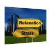 92408-32.jpg Relaxation vs Stress City Poster