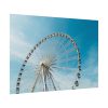 92408-342.jpg Large Ferris Wheel Against a Blue Sky Poster
