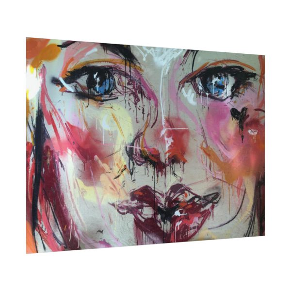 92408-352.jpg Face Painting Abstract Graffiti Poster