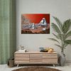 92408-363.jpg Mars Mission Illustrated by Les Bossinas Poster