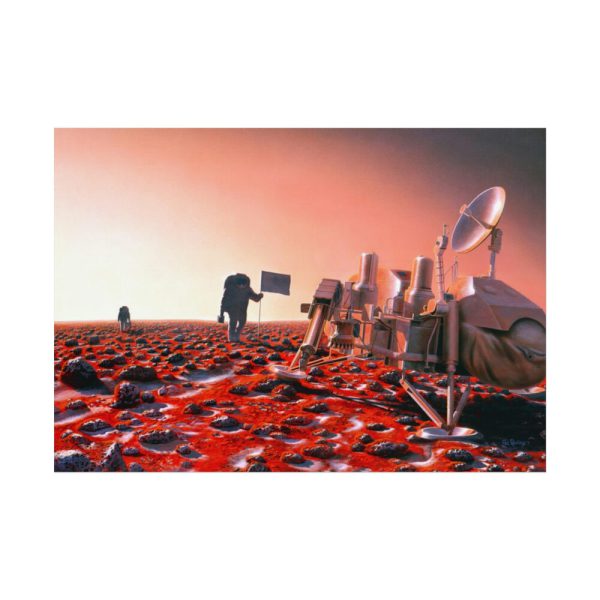 92408-370.jpg Astronauts Approach Viking 2 Poster