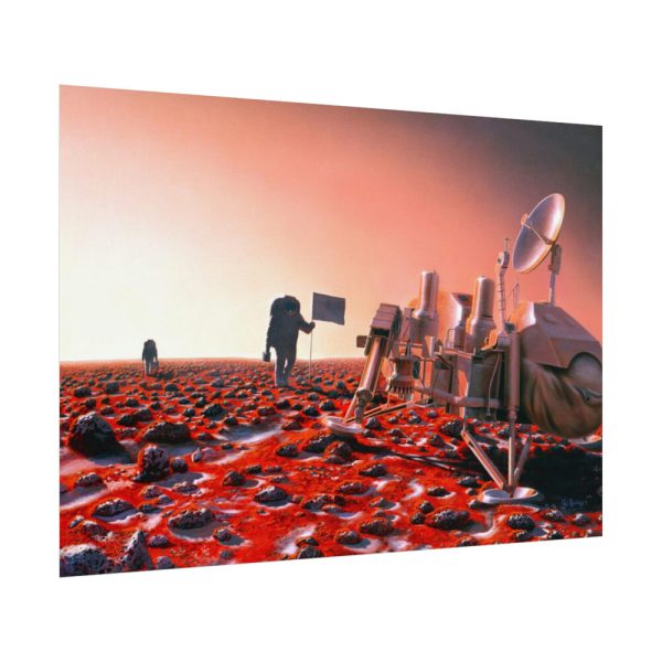 92408-372.jpg Astronauts Approach Viking 2 Poster