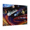 92408-382.jpg Roller Coaster in Space Poster