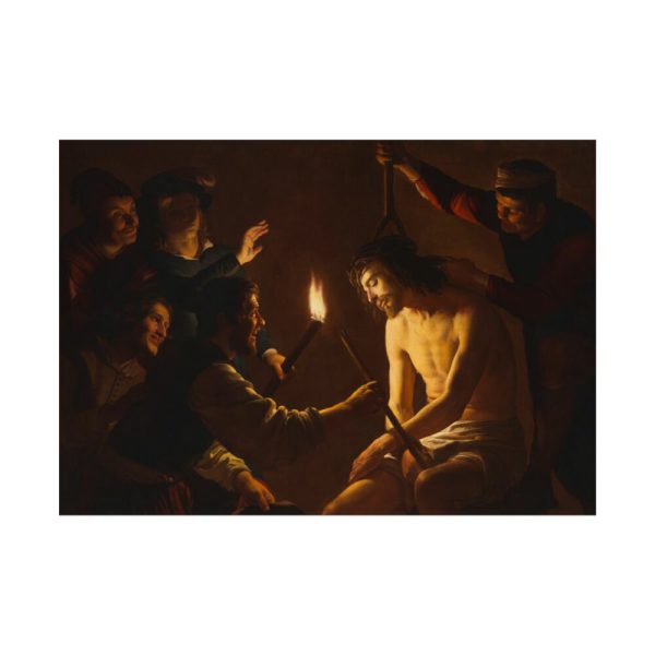 92408-405.jpg The Mocking of Christ by Gerrit van Honthorst Poster