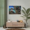 92408-43.jpg Office Work vs Sea and Beach Poster