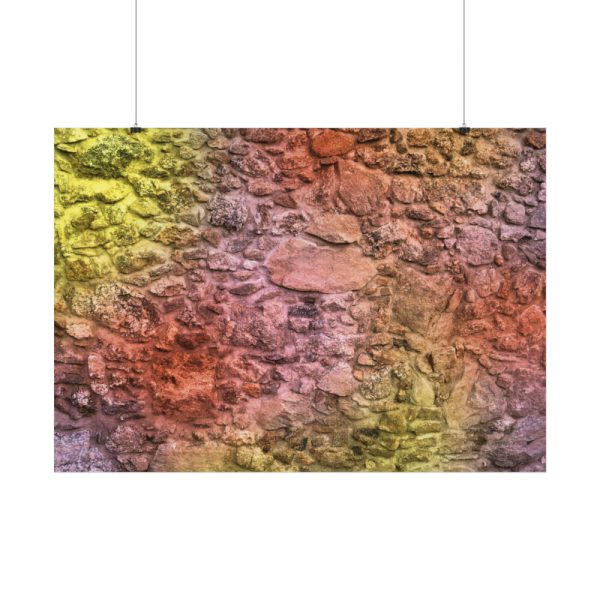 92408-466.jpg Stones and Paint Poster