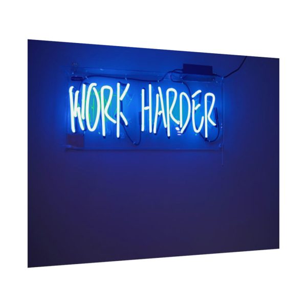 92408-47.jpg Work Harder Motivation Poster